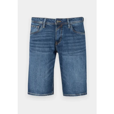 Abbildung von TOM Tailor denim Piers Jeans Shorts, Herren, Größe: Small, Used dark stone blue