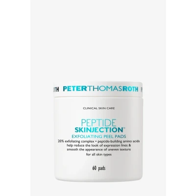 Abbildung von Peter Thomas Roth Peptide Skinjection™ Peeling Pads Exfolierende Gesichtspads mit Peptiden, Glattere Haut &amp; Anti Aging Pflege
