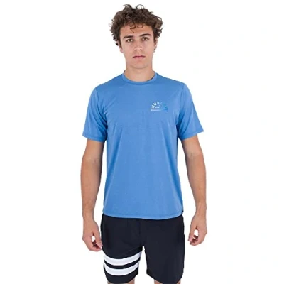 Abbildung von Hurley Herren Evd Hybrid UPF S/S ausschlagschutzhemd, Sea View, S