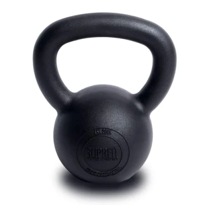 Abbildung von Econ Gusseisen Kettlebell (pulverbeschichtet) 10 kg