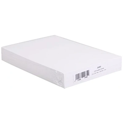 Abbildung von Clairefontaine 1684C Packung mit 250 Bogen Skizzenpapier 120g, DIN A4, 21 x 29,7 cm, ideal für Künstler oder die Schule, weiß, 1 Pack