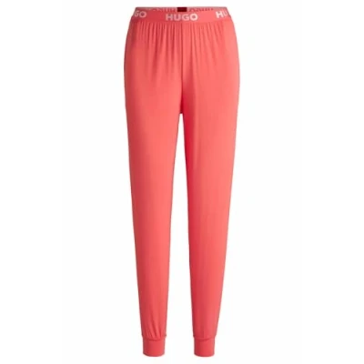Abbildung von HUGO Unite Pants Nachtwäsche Hose, Damen, Größe: Large, Light/pastel red