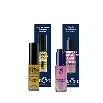 Abbildung von Herome Combi Pack Ende extrem beschädigte Nägel &amp; Nagelwachstumserum Explosion (Exit Damaged Nails Nail Growth Explosion) 2 * 7ml.