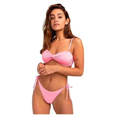Abbildung von Billabong SOL Searcher TIE SIDE Bikinihose, Damen, Größe: XXL, Pink daze