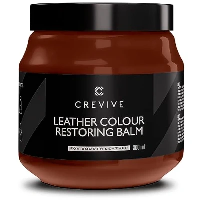 Abbildung von CREVIVE Leder Reparatur Set London Tan 300 ml Lederpflege Auto Lederreparatur Sofa Autositz