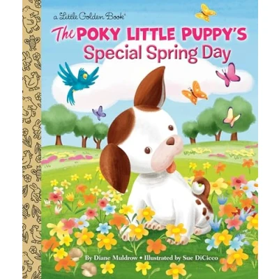 Abbildung von The Poky Little Puppy&#039;s Special Spring Day (Little Golden Book)