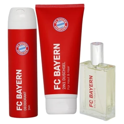 Abbildung von FC Bayern Pflege Set, EAU de Toilette, Deodorant, 2in1 Duschgel Haut und Haar