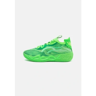 Abbildung von Puma MB.04 Lo Team Basketballschuhe Unisex Mit Colorful Green Glare/Fizzy Light Größe: 40