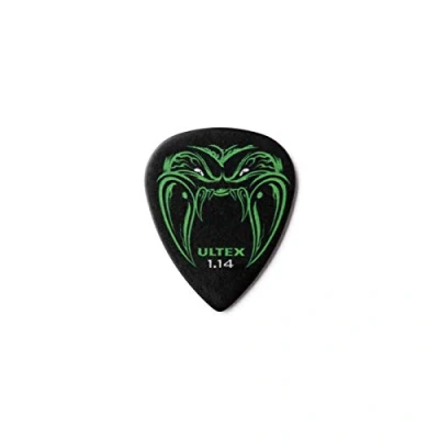 Abbildung von JIM DUNLOP Hetfield&#039;s Black Fang Gitarrenplektren, 1,14 mm, 24 Stück