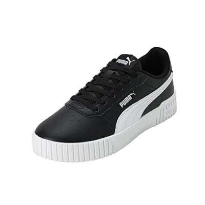 Abbildung von PUMA Damen Carina 2.0 Sneaker, Black White Silver, 42 EU