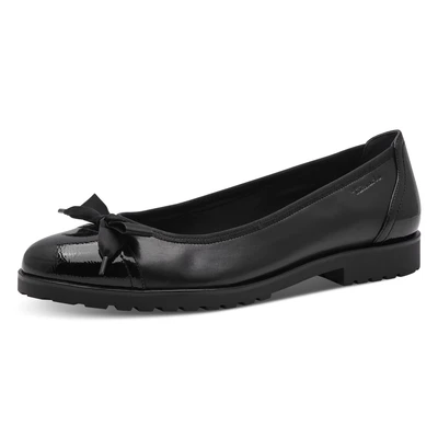 Abbildung von Tamaris Klassischer Ballerina, Damen, Größe: 41, Black Schuhe