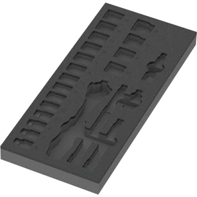 Abbildung von 9821 Schaumstoffeinlage für 8000 B Zyklop Knarre 3/8&quot; Set 1, leer