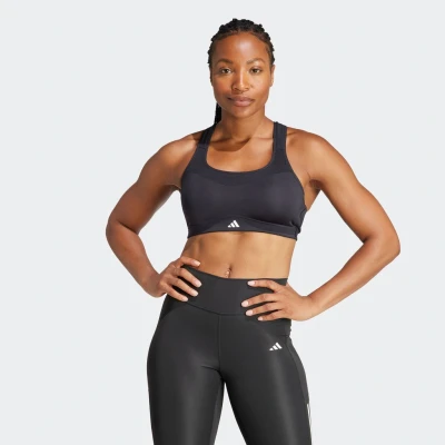 Abbildung von adidas Performance Tlrdim Sportbh mit starker Stützkraft, Damen, Größe: SxA B, Black