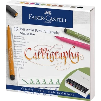 Abbildung von Tekenstift Faber Castell Pitt artist kalligrafieset Studiobox