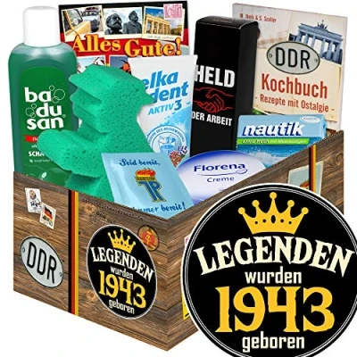 Abbildung von Legenden 1943 DDR Pflege Set Geburtstagsgeschenke Mann