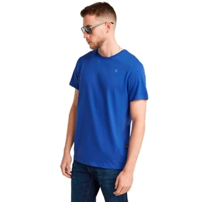 Abbildung von G Star Bases R T S\S Tshirt basic, Herren, Größe: Medium, Radar blue