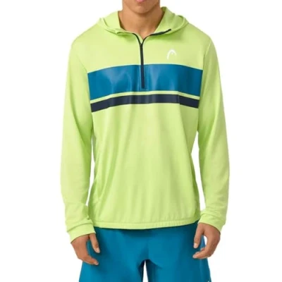 Abbildung von HEAD TOPSPIN Hoodie Men, lightlime/Teal