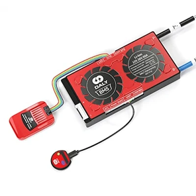 Abbildung von DALY BMS 10S 36V 60A Parallelmodul 1A mit CAN Kommunikationsfunktion Bluetooth Dongle Parameter programmierbar für bewertete 3,7 V Lithium Power Bank Speicher EV