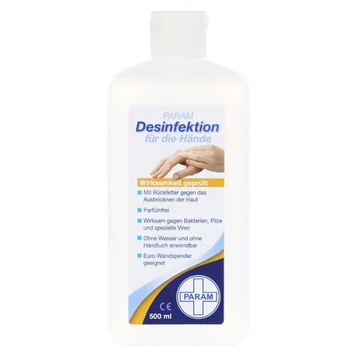 Abbildung von Händedesinfektion Flüssig Spenderflasche 500 ml