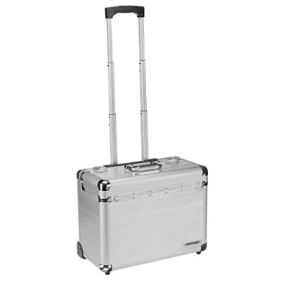 Abbildung von anndora Pilotenkoffer Business Trolley, mit Rollen, 2 TSA Schloss und Leichtlaufrollen