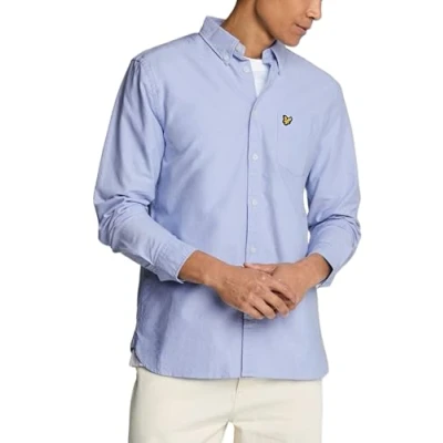 Abbildung von Lyle &amp; Scott Langarmhemd Button Down Kragen, Baumwolle