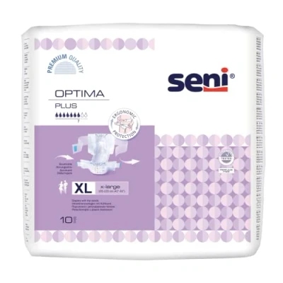 Abbildung von SENI Optima Plus Vorl.m.Hüftbund XL 10 St