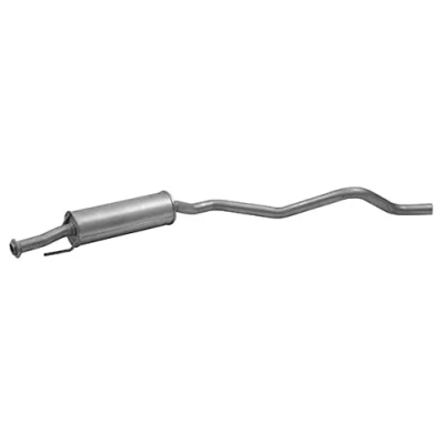Abbildung von HELLA 8LC 366 024 471 Mittelschalldämpfer mitte mit Anbauteilen OPEL: Astra F Caravan