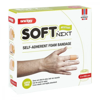 Abbildung von Soft Next selbsthaftender Verband 3 cmx4,5 m