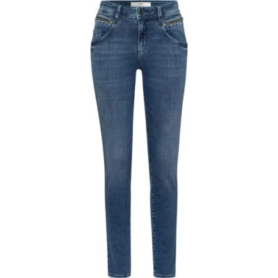 Abbildung von BRAX Style Shakira Jeans Slim Fit, Damen, Größe: 36xS, Used regular blue