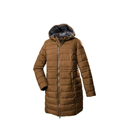Abbildung von STOY Damen Parka in Daunenoptik mit Kapuze STW 12 WMN QLTD PRK, braun, 48, 38826 000