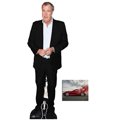 Abbildung von Jeremy Clarkson Lebensgrosse und klein Pappfiguren / Stehplatzinhaber Aufsteller Enthält 8X10 (25X20Cm) starfoto