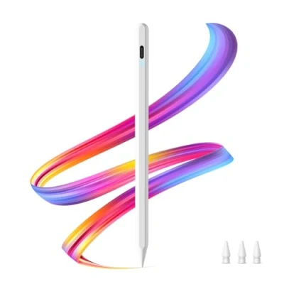 Abbildung von JAMJAKE Stift für iPad 2018 2024 mit Schnellladeleistung Palm Rejection Pencil Kompatibel Pro13&#039;&#039;/12,9&#039;&#039;/11&#039;&#039;, Air 13&#039;&#039;/11&#039;&#039;, 10/9/8/7/6, Mini 6/5 Gen, 5/4/3 Gen