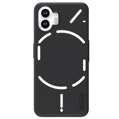 Abbildung von Nillkin Super Frosted Shield Nothing Phone (2) Case Back Cover Schwarz