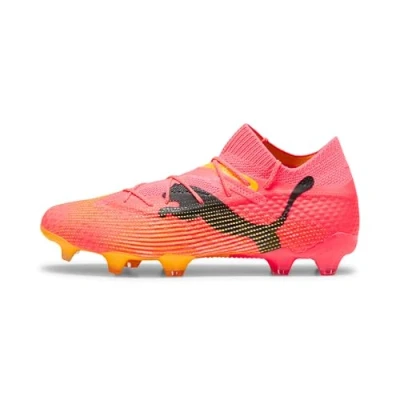 Abbildung von Puma Future 7 Ultimate FG/AG Fußballschuh Nocken, Herren, Größe: 47, Sunset glow/black/sun stream Schuhe