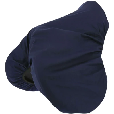 Abbildung von Riding World Sattelschoner Baumwolle Navy Warmblut