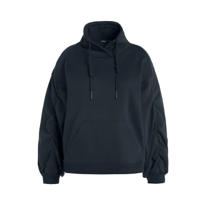 Abbildung von Ulla Popken, Damen, große Größen, Sweatshirt, marine, 46 48