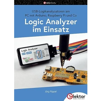 Abbildung von Logic Analyzer im Einsatz: USB Logikanalysatoren am PC mit Arduino, Raspberry Pi und Co