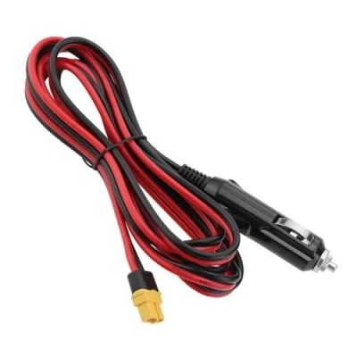 Abbildung von YINETTECH Zigarettenanzünder auf XT60 Kabel DC 12V/24V Auto Ladegerät Stecker 14AWG Ladekabel Buchse