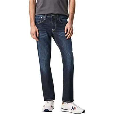 Abbildung von Pepe Jeans CASH Straight Leg, Herren, Größe: 34x32, Denim