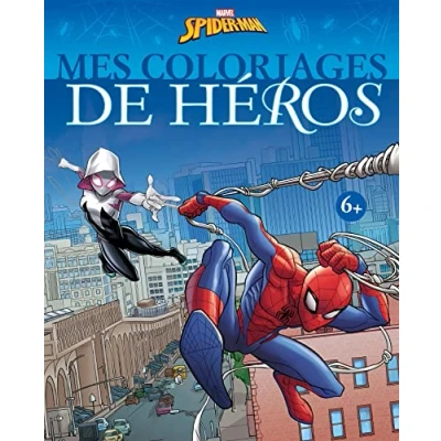 Abbildung von SPIDER MAN Mes coloriages de héros MARVEL