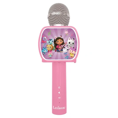 Abbildung von Lexibook Karaoke Mikrofon mit Lautsprecher Gabbys Puppenhaus