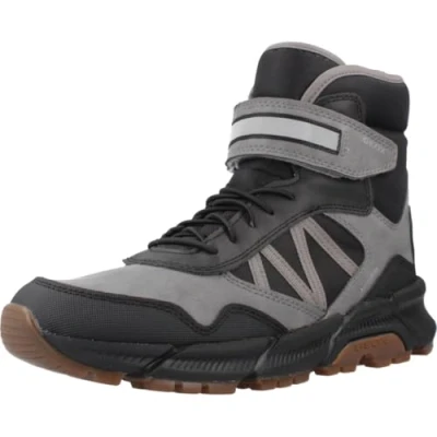 Abbildung von Geox Flexyper PLUS BOY Stiefelette für Kinder, Größe: 36, Grey/black Schuhe