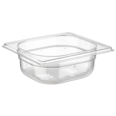 Abbildung von APS 82036 GN 1/6 Polycarbonat Behälter, 17, 6 x 16, 2 6, 5 cm 1 ltr.