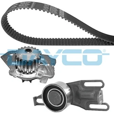 Abbildung von DAYCO KTBWP1040 Wasserpumpe + Zahnriemensatz PEUGEOT: 205 II Schrägheck, I Cabrio, CITROËN: ZX BX Kombi