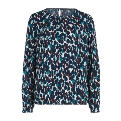 Abbildung von Betty Barclay Langarm Bluse, Damen, Größe: 46, Dark blue petrol