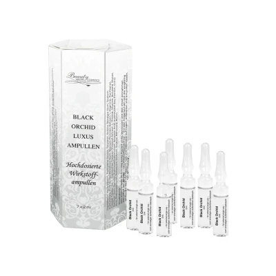 Abbildung von Beauty Nature Cosmetics Black Orchid Ampullen Antiaging, Größe: 14 ml, Transparent
