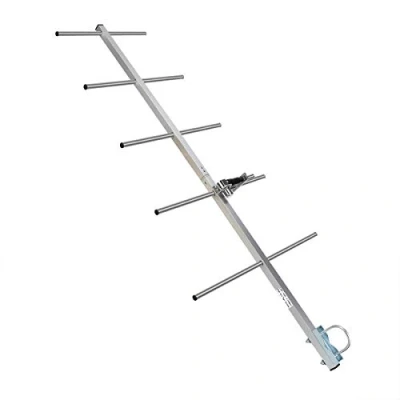 Abbildung von Retevis Ailunce AY03 Yagi Antenne High Gain 9 dBi UHF Buchse 5 Elemente Aluminiumlegierung Anti Jamming Richtantenne Kompatibel mit HD1 RT29 RT87 RT3S MD 380 UV 5R (1 Packung)