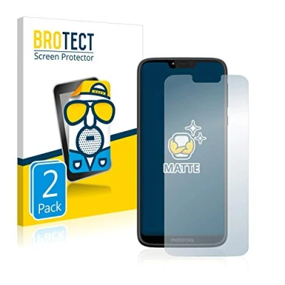 Abbildung von BROTECT Entspiegelungs Schutzfolie für Motorola Moto G7 Power (2 Stück) Matte Displayschutz Folie, Anti Reflex, Fingerprint