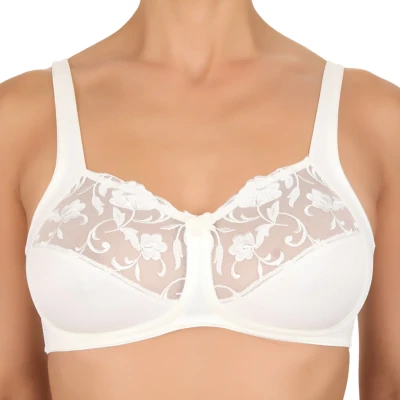 Abbildung von Felina Moments BH Zonder Beugel Triangel BH, Damen, Größe: 90D, Vanille