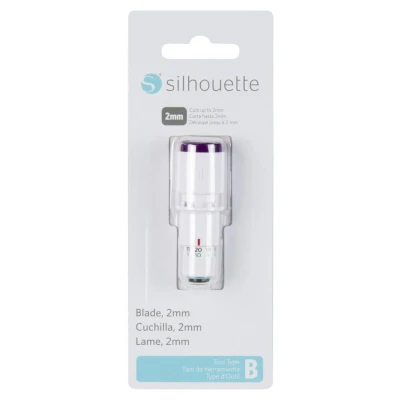 Abbildung von Silhouette America SILH BLADE 2MM 2 mm, Vinyl, Deep Cut Klinge für Cameo 4 und Portrait 3
